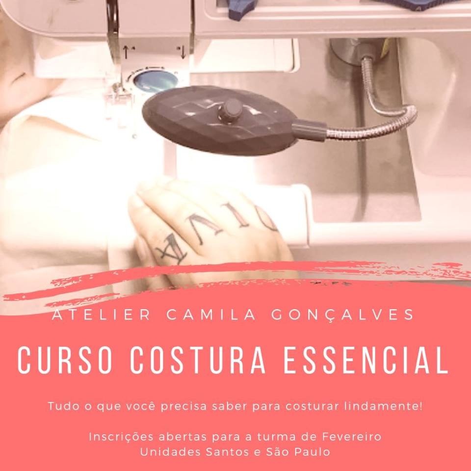 Curso de costura Atelier Camila Gonçalves - São Paulo 15